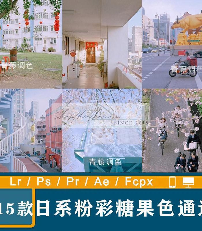 15 Tone Màu Pastel Ngọt Ngào Phong Cách Nhật Bản Cho Ảnh Outdoor (XMP/DNG/CUBE)