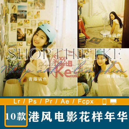 10 Tone Màu Vàng Lấy Cảm Hứng Từ Bộ Film Hongkong In the Mood for Love (XMP/DNG/CUBE)