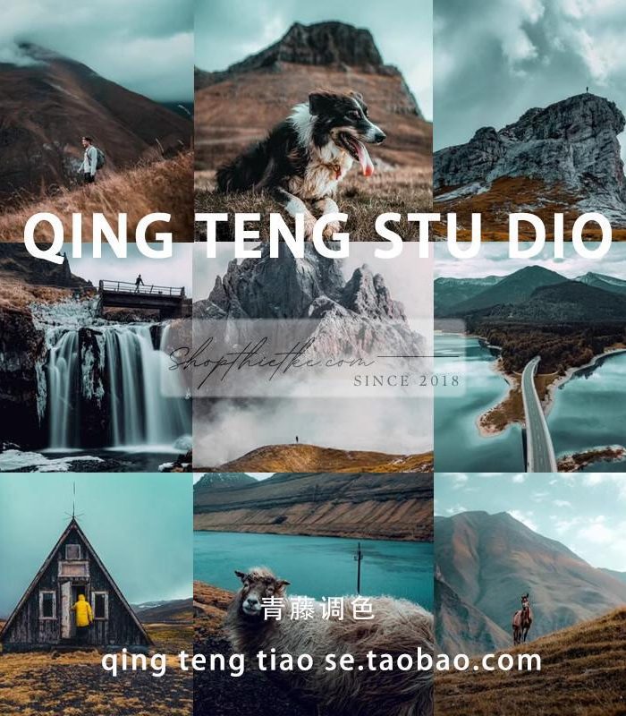 10 Tone Màu Xanh Ấn Tượng Giúp Bạn Chỉnh Sửa Ảnh Phong Cảnh (XMP/DNG/CUBE)