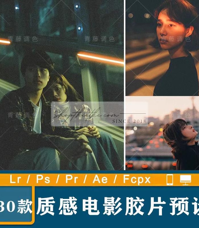 30 Preset Tone Màu Hongkong Thích Hợp Ảnh Chụp Đêm Được Mua Nhiều Trên Taobao (XMP/DNG/CUBE)