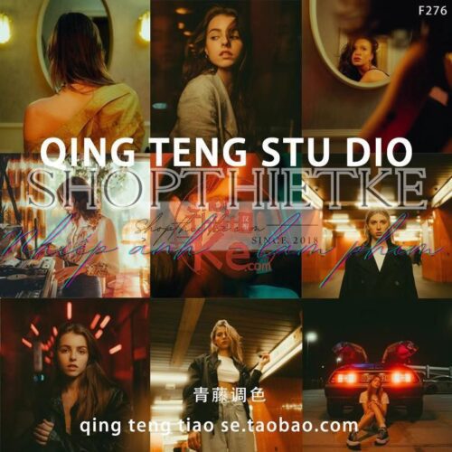 09 Tone Màu Retro Ấm Áp Cho Ảnh Chân Dung Ban Đêm Cảm Xúc (XMP/DNG/CUBE)