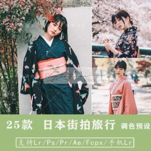 25 Tone Màu Film Nhẹ Nhàng Phong Cách Nhật Bản Cập Nhật 2023 (XMP/DNG/CUBE)