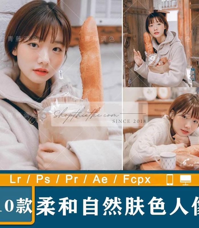 10 Tone Màu Sáng Da Tự Nhiên Ấm Áp Phong Cách Hàn Quốc Mới Nhất 2023 (XMP/LR/DNG/CUBE)