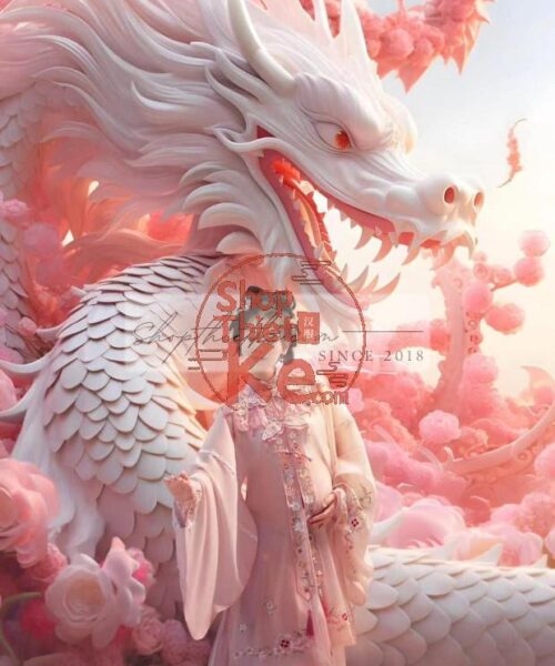 09 Mẫu Background Con Rồng Mạnh Mẽ Edit Ảnh Cổ Trang, Ảnh Mẹ Bầu (JPG)