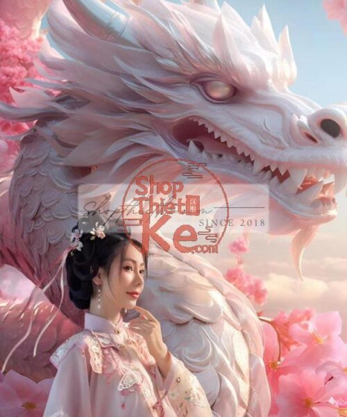 09 Mẫu Background Con Rồng Mạnh Mẽ Edit Ảnh Cổ Trang, Ảnh Mẹ Bầu (JPG)