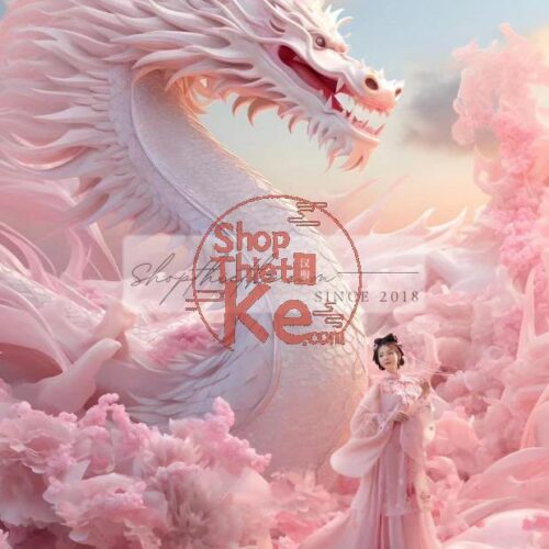 09 Mẫu Background Con Rồng Mạnh Mẽ Edit Ảnh Cổ Trang, Ảnh Mẹ Bầu (JPG)