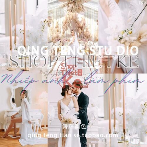 10 Tone Màu Ảnh Cưới Trong Suốt, Tươi Sáng Với Ánh Sáng Tự Nhiên (XMP/DNG/CUBE)