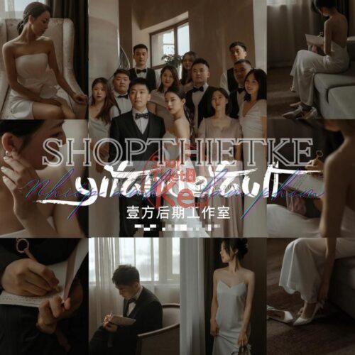 10 Tone Màu Nâu Cổ Điển Châu Á Thích Hợp Ảnh Cưới, Phóng Sự Cưới (XMP/DNG/CUBE)