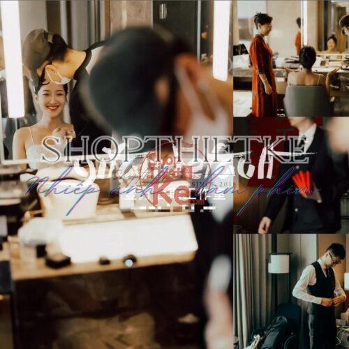 06 Tone Màu Vàng Nhẹ Dành Cho Ảnh Cưới, Phóng Sự Cưới China (XMP/DNG/CUBE/COS)