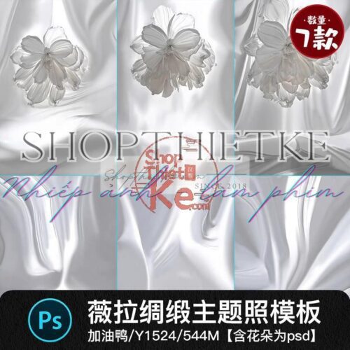 09 Mẫu Background Lụa Và Hoa Khổng Lồ Ghép Ảnh Cưới Mới Nhất 2024 (PSD/JPG)