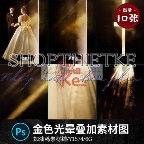 10 Background Ảnh Cưới Đơn Giản Tinh Tế Với Ánh Sáng Ấm Áp (JPG/PSD)