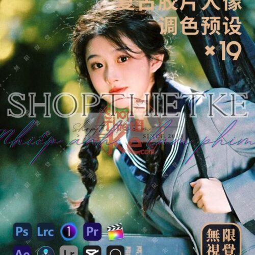 19 Tone Màu Hongkong Nàng Thơ Chụp Ngoại Cảnh Ngày Nắng Đẹp (XMP/LR/DNG/CUBE/COS)