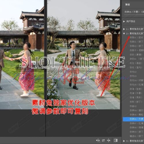 20 Bộ Màu Với Hơn 400 Preset Từ NAG 胖丁 Dành Cho Ảnh Chụp Đám Cưới Hot Xiaohongshu 2024 (XMP)