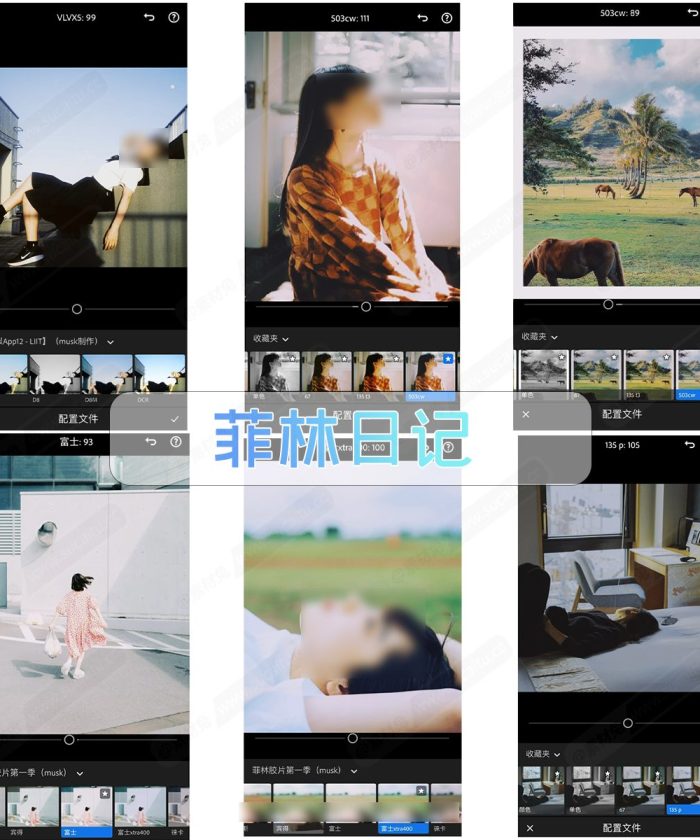 Full Bộ Màu Từ NAG 菲林日记 Sử Dụng Tone Màu Fuji Hasselblad Kodak Thường Thấy Trên Xiaohongshu 2024 (XMP)