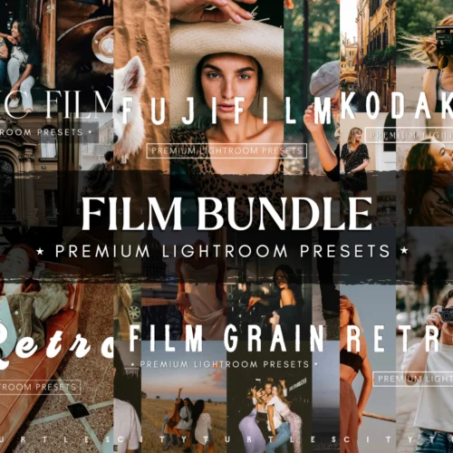 Full Bộ THE FILM BUNDLE Đến Từ City Turtles (XMP/LR/DNG)