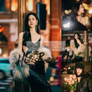 Ánh Sáng Đêm Đường Phố Với Cài Đặt Sẵn Chân Dung Và Phim Văn Học (XMP/CUBE)