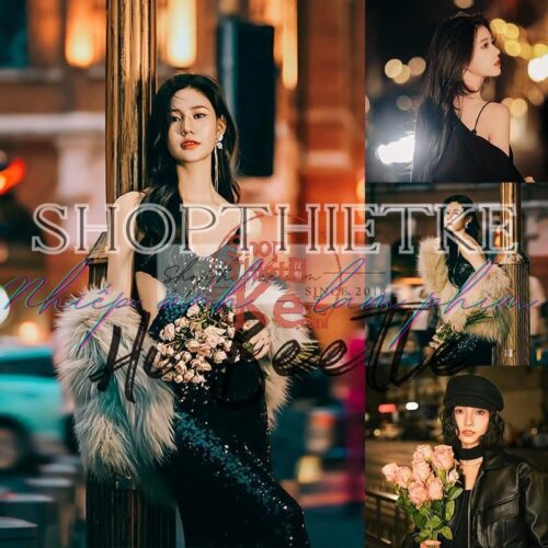 Ánh Sáng Đêm Đường Phố Với Cài Đặt Sẵn Chân Dung Và Phim Văn Học (XMP/CUBE)