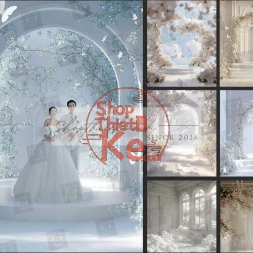 Tổng Hợp 49 Cổng Hoa Thiên Đàng Ghép Ảnh Cưới Hot Trending 2024 (JPG)