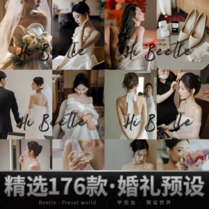 08 Bộ Preset Đẳng Cấp Cho Ảnh Cưới Hot Trend – Sáng Tạo Và Nổi Bật (176 Preset/XMP/CUBE)