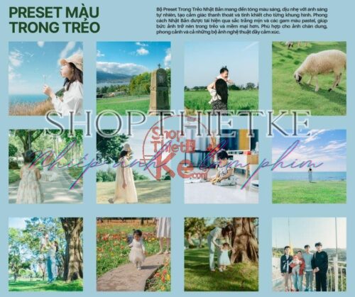 Bộ Sưu Tập Preset Fake Màu Trong Trẻo Nhật Bản Của NAG Andrew (XMP/DNG)