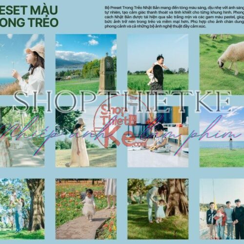Bộ Sưu Tập Preset Fake Màu Trong Trẻo Nhật Bản Của NAG Andrew (XMP/DNG)