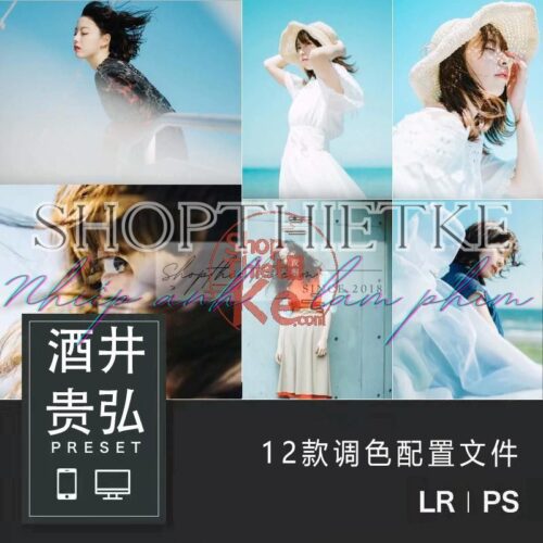 12 Preset Nhật Bản Cao Cấp: Tinh Tế Từng Nét Với Phong Cách Takahiro Sakai (XMP/CUBE)