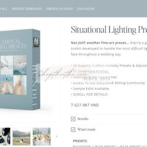 Bộ Preset Ánh Sáng Đa Năng: Bắt Trọn Mọi Khoảnh Khắc Hoàn Hảo! (XMP)