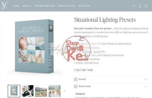 Bộ Preset Ánh Sáng Đa Năng: Bắt Trọn Mọi Khoảnh Khắc Hoàn Hảo! (XMP)