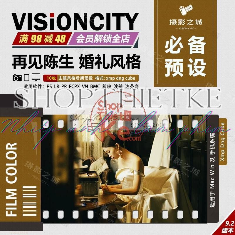 10 Tone Màu Chỉnh Sửa Ảnh Đám Cưới Đẳng Cấp Cho Lightroom và Photoshop (XMP/CUBE) 3 shopthietke com Shopthietke.com 229