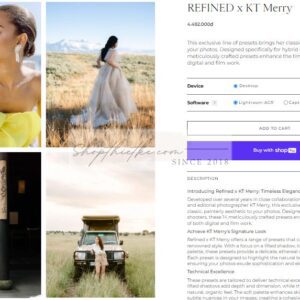 Bộ Preset Độc Đáo - Tinh Tế Mọi Chi Tiết, Hoàn Hảo Cho Ảnh Cưới & Editorial (XMP)