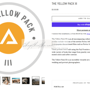 Trải Nghiệm Phim Cổ Điển Với The Yellow Pack III (XMP/Profile)