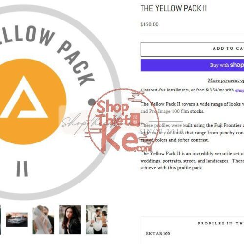 The Yellow Pack II – Bộ Profile Phim Đa Năng Cho Mọi Khoảnh Khắc! (XMP/Profile)