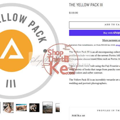 Trải Nghiệm Phim Cổ Điển Với The Yellow Pack III (XMP/Profile)