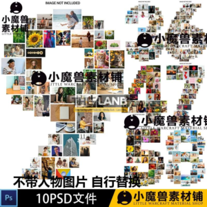 10 Bộ Thiết Kế Sáng Tạo Ảnh Kỹ Thuật Số – Smart Mockup PSD (PSD)