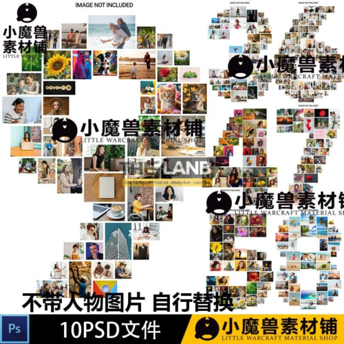 10 Bộ Thiết Kế Sáng Tạo Ảnh Kỹ Thuật Số – Smart Mockup PSD (PSD)