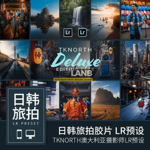 TKNORTH – Bộ Preset Chỉnh Màu Lightroom/Photoshop Cho Ảnh Du Lịch và Đường Phố (XMP/DNG/CUBE)