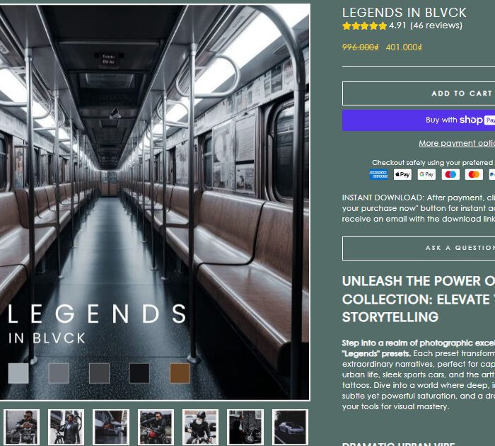 Bộ Màu Legends: Nâng Tầm Nghệ Thuật Thị Giác Của Bạn (COS)