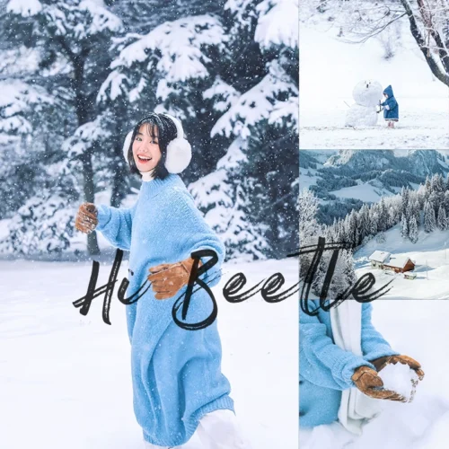 10 Preset Mùa Đông – Chỉnh Màu Tuyết Trắng Cực Chill Cho LR & PS (XMP/CUBE)