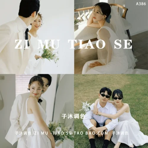 04 Preset Đẹp Cho Ảnh Cưới, Sự Kiện & Vlog – Tông Màu Hiện Đại, Trong Trẻo Phong Cách Xiaohongshu (XMP)