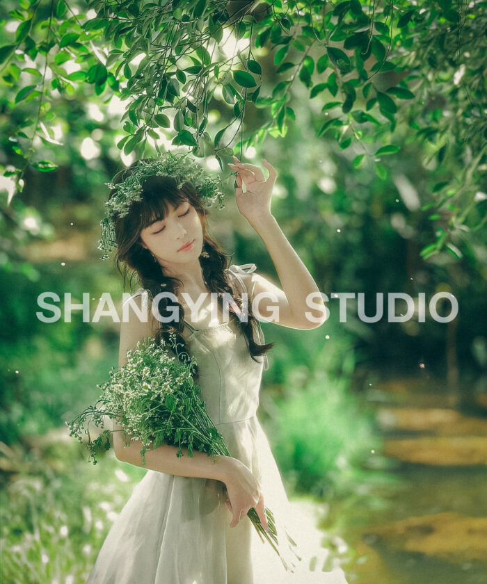 27 Preset & LUT "Forest Girl" – Tone Xanh Rừng, Nhẹ Nhàng & Cổ Điển (XMP/CUBE)