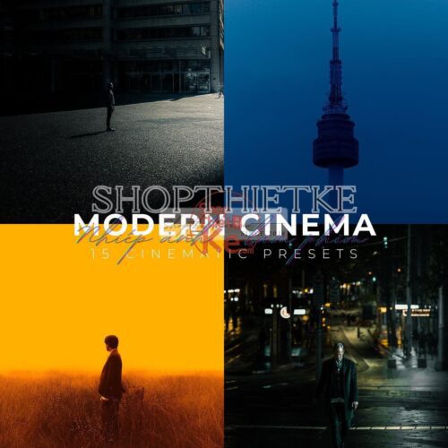 Modern Cinema – Bộ 10 Preset Lightroom Tông Màu Điện Ảnh (XMP/DNG)