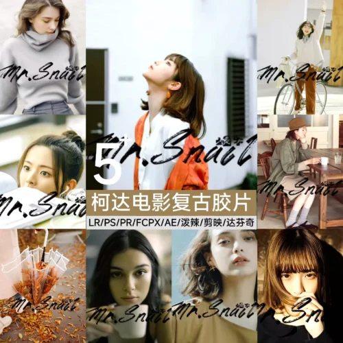 Kodak Film Pack – Chỉnh Màu Ảnh & Video Với Chất Liệu Cổ Điển Độc Đáo (XMP/CUBE)