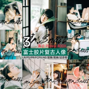 03 Preset Fujifilm Vintage – Tông Màu Film Hoài Niệm Cho Ảnh & Video (XMP/CUBE)