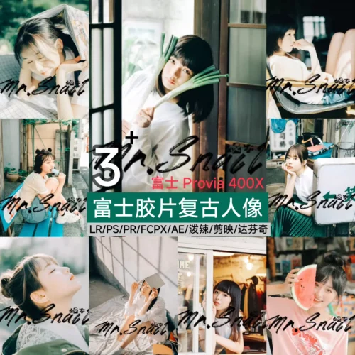 03 Preset Fujifilm Vintage – Tông Màu Film Hoài Niệm Cho Ảnh & Video (XMP/CUBE)