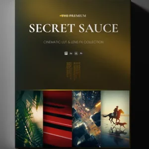 Secret Sauce Premium LUTs Pack - Tone Màu Film Đỉnh Cao từ Reilin Joey (CUBE)