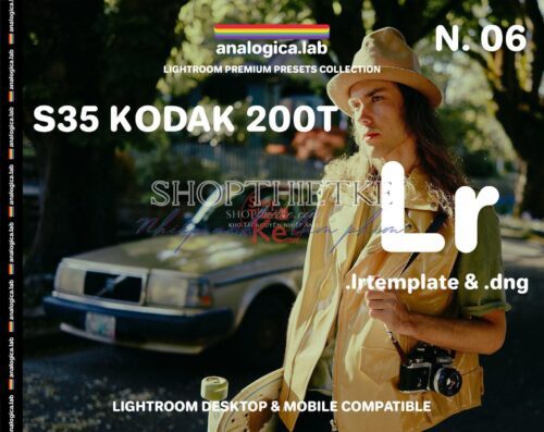 Lightroom Preset S35 Kodak 200T: Tái Hiện Phim Analog Trong Ảnh Số (XMP)