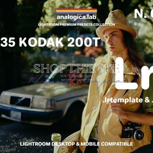 Lightroom Preset S35 Kodak 200T: Tái Hiện Phim Analog Trong Ảnh Số (XMP)