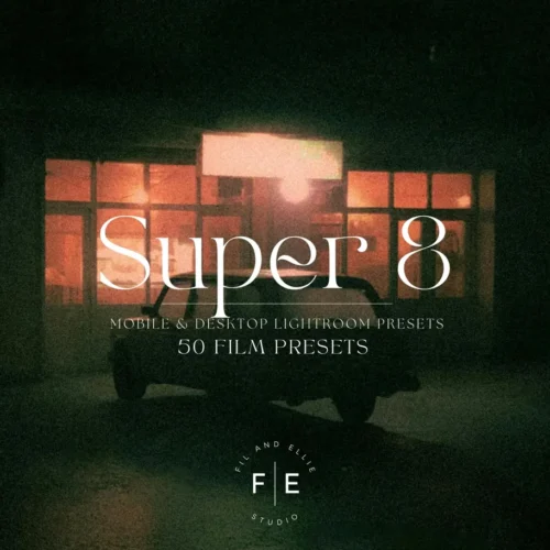 50+ Preset Lightroom Super 8 – Hiệu Ứng Film Cổ Điển, Analog 35mm, Grain Đẹp (XMP/DNG)