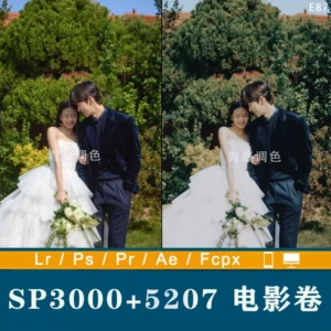 LUT Màu Kodak 5207 SP3000 – Phù Hợp Cho Ảnh Cưới Và Chân Dung Nghệ Thuật (XMP)