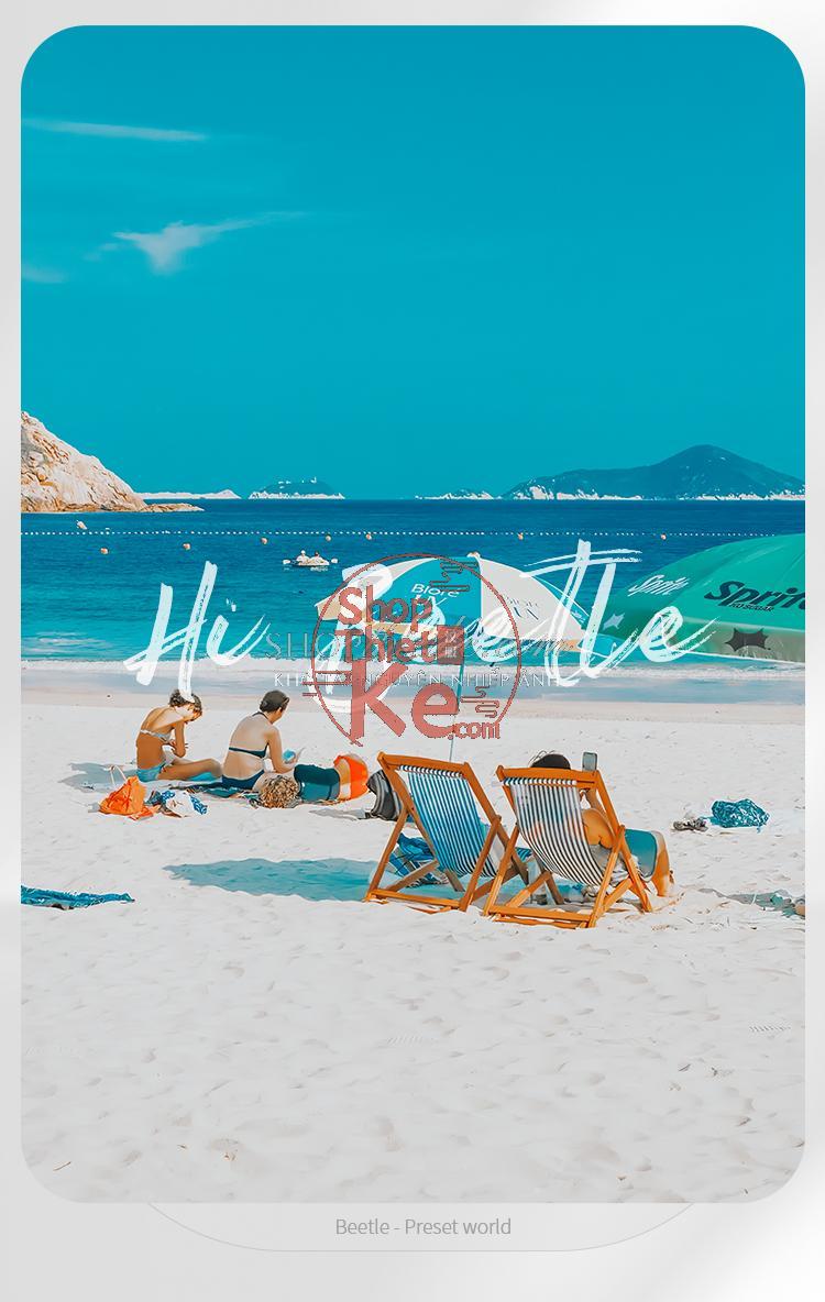 Preset Trung Quốc Cho Ảnh Biển - 10 Tông Màu Rực Rỡ Chuẩn Phong Cách Hè (XMP/CUBE) 7 shopthietke com Shopthietke.com 56